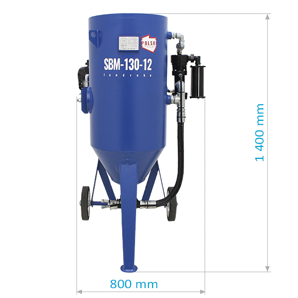 Hydropiaskarka mobilna SBM-130-12-H(A) | Producent piaskarek Land Reko®